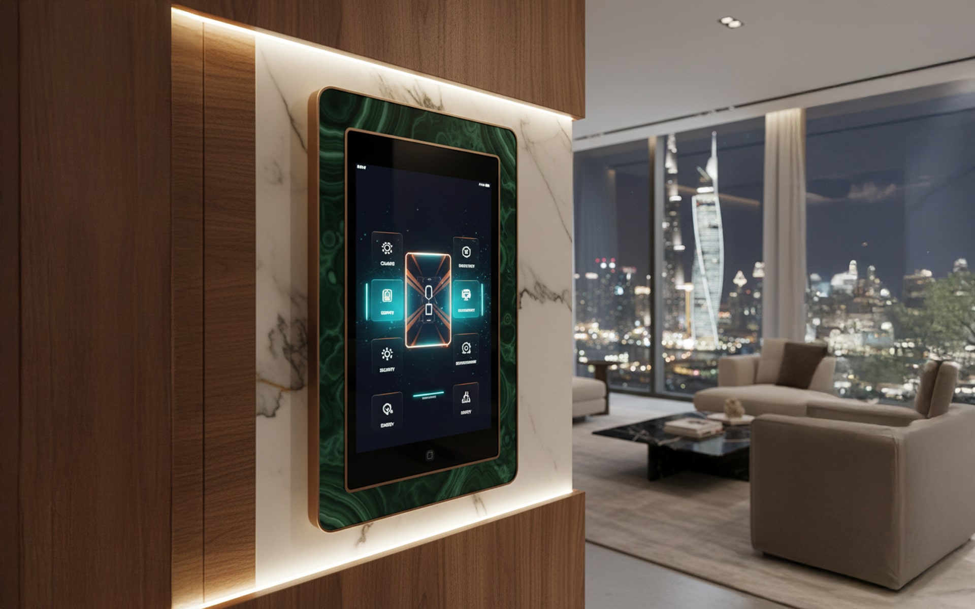 Quantum House control panel
