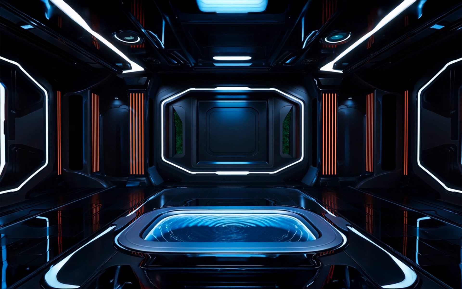 Quantum Room ambient lighting